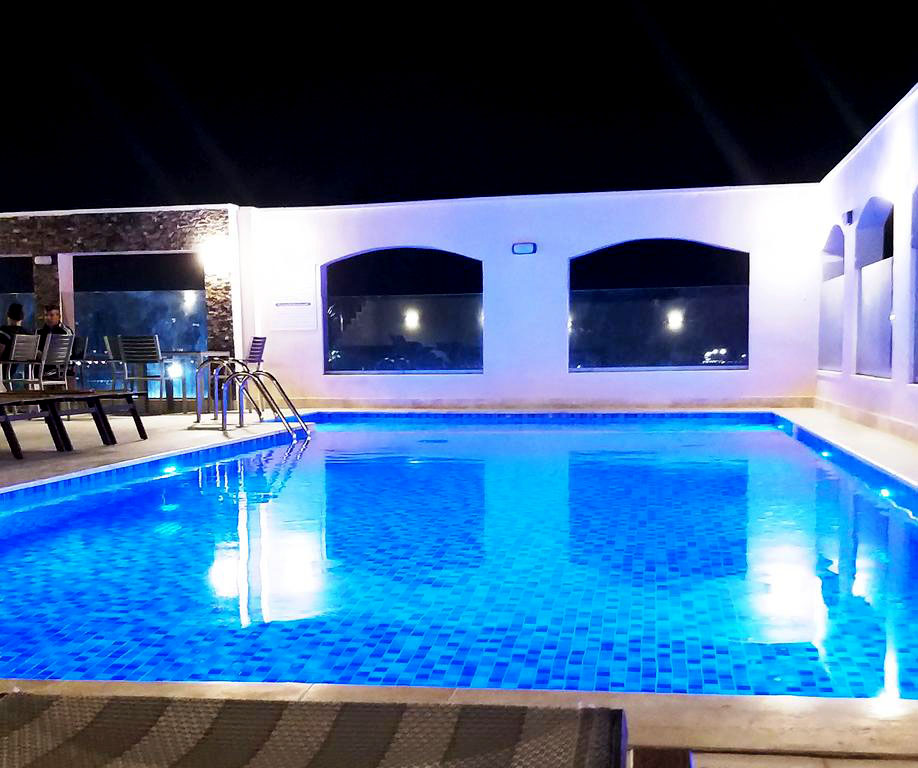 Pool at Night